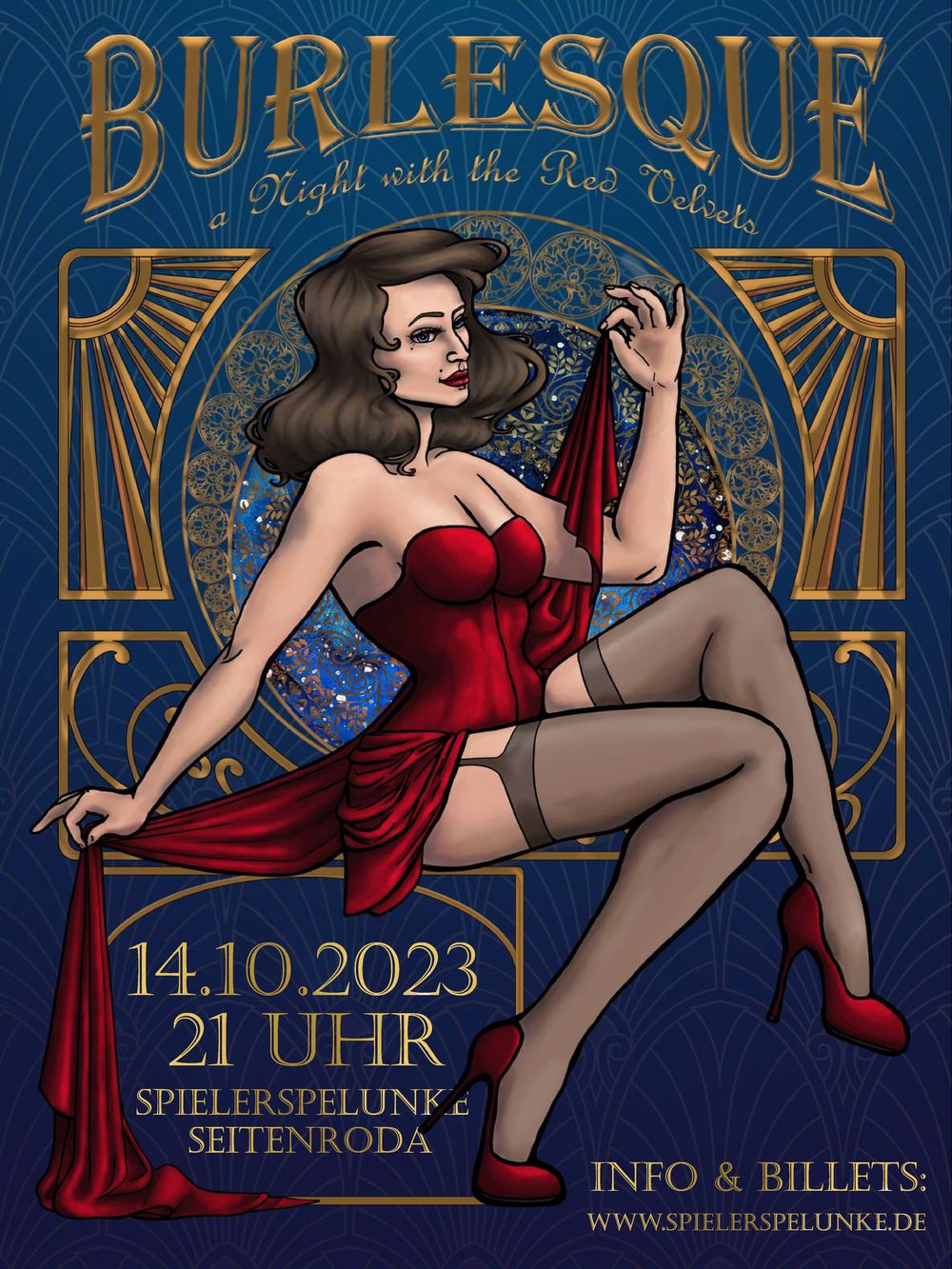 absinthnacht burlesque show red velvets